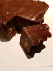 chocolade fudge Lisette Schrijft