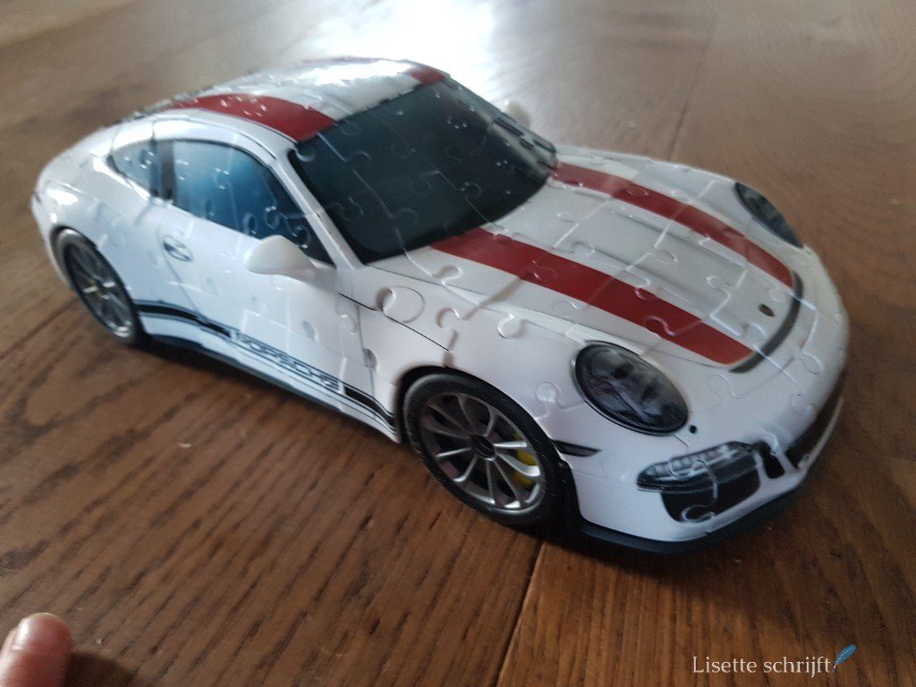3D-puzzel Porsche lisette Schrijft