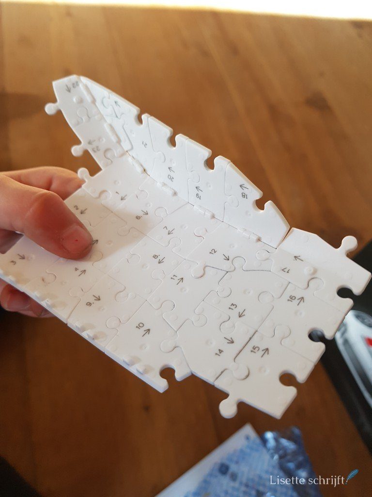 3D-puzzel Lisette Schrijft